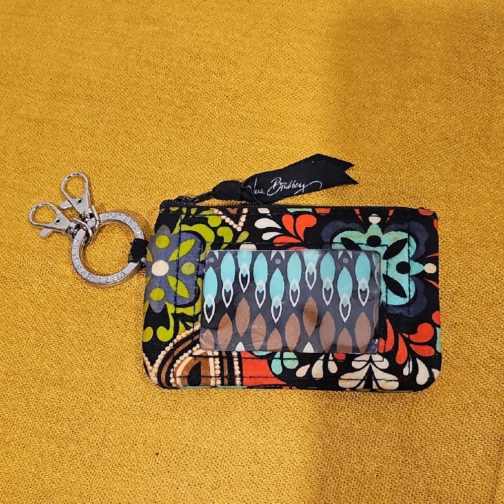 Vera Bradley Multicolor Key & Card Holder In SIERRA